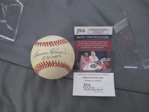 Harmon Killebrew Minnesota Twins Signed Autographed Baseball COA