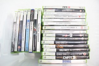 Mixed Microsoft Xbox 360 Game Bundle Job Lot Inc Far Cry Resident Evil