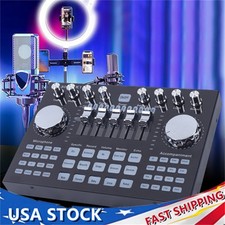 Digital Audio Mixer Network Live Sound Card K1 Audio Mixing Console for PC Phone