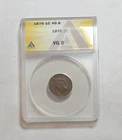 1876 INIDAN HEAD CENT VG8 ANACS