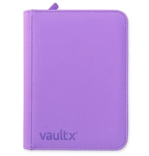 Vault X Just Purple 4-Pocket Exo-Tec Zip Binder - 160 Cards - BRAND NEW - IN BOX
