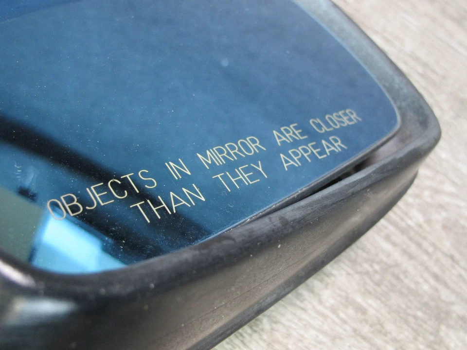 01-03 BMW E46 330ci cupé conv puerta derecha exterior vista lateral espejo térmico OEM Foto 3 de 4