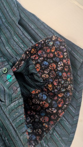 CAMISA ROBERT GRAHAM CLASSIC FIT ABOTONADA PARA HOMBRE MANGA LARGA XL - Imagen 7 de 9