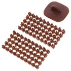  3pcs Polymer Clay Letter Stamps Mini Alphabet Number Letter Stamps Letter