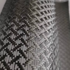 3K 240g real carbon fiber X-patterned jacquard fabric, length 40&rdquo;, width 20&rdquo;.