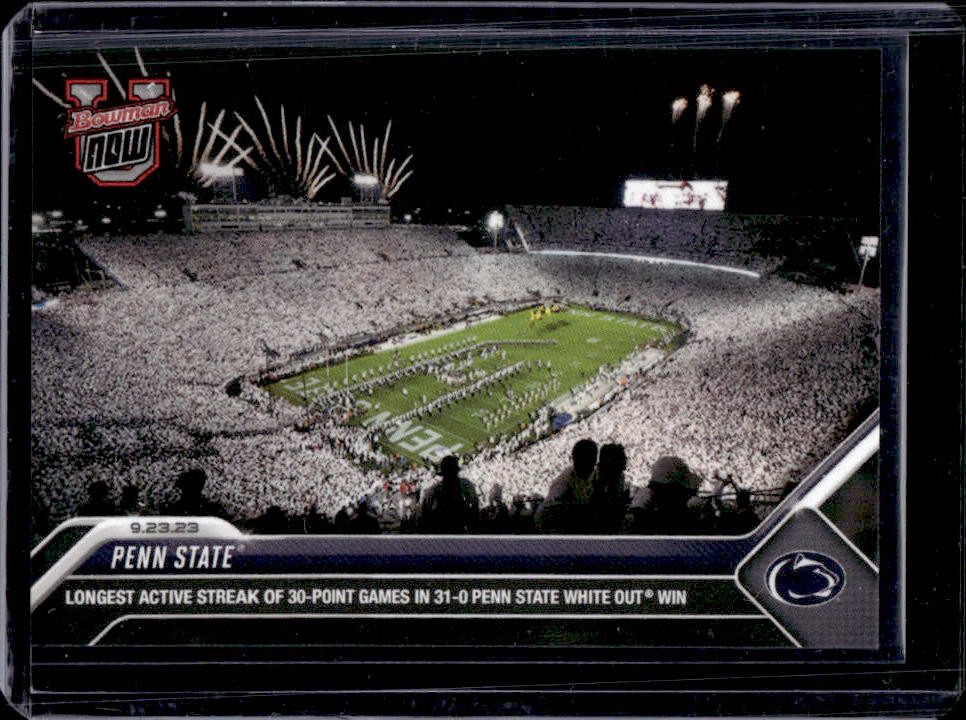 2023 Bowman U Now Penn State PR1407 #8 Nittany Lions