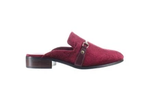 Bella Vita Womens Babs Ii Burg Emb Vlvt Mules Size 6.5 (Narrow) (1555884)