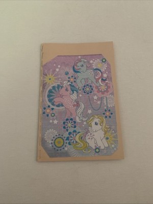 Vintage Gen 3 My Little Pony Handmade Notebook Journal 1 Set