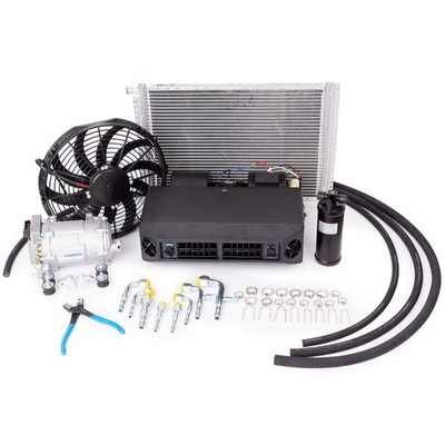 A/C Kit Universal Underdash H/C 404-100 Quick Fit System Electric Compressor Kit