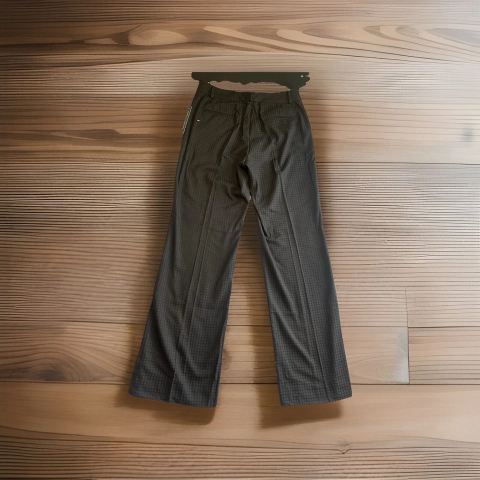 NUEVO $149. Pantalones de bayas de enebro ISABELLA DeMARCO para mujer talla 8 pata de gallo Foto 2 de 4