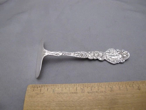 Gorham Sterling VERSAILLES (1888) CHILD'S FOOD PUSHER-Mono