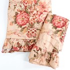 RALPH LAUREN Guinevere Aragon PAIR CURTAINS 2 PANELS Drapes Sateen 52x100 EUC