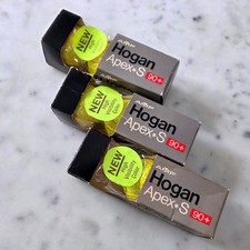 Vtg AMF Ben Hogan Apex S 90 High Visibility Yellow Golf Balls 3 Packs 8ct READ