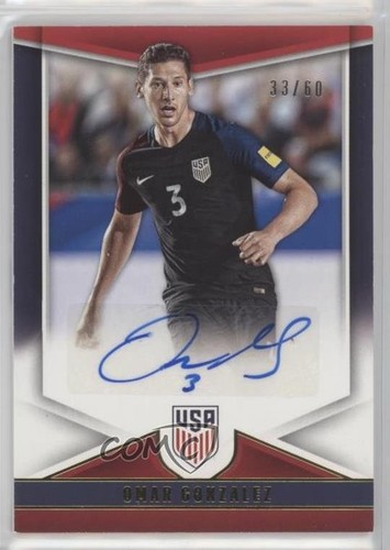 2016 Panini US National Team Auto /60 Omar Gonzalez #A-OG Auto