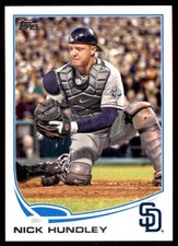 Nick Hundley 2013 Topps Padres #SDP15 Padres MLB READ FREE SHIPPING AutographDen