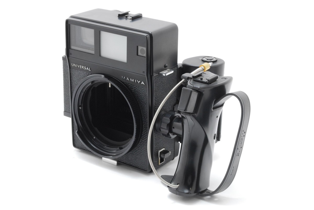 NEAR MINT ] Mamiya Universal Press Film Camera 100mm f/3.5