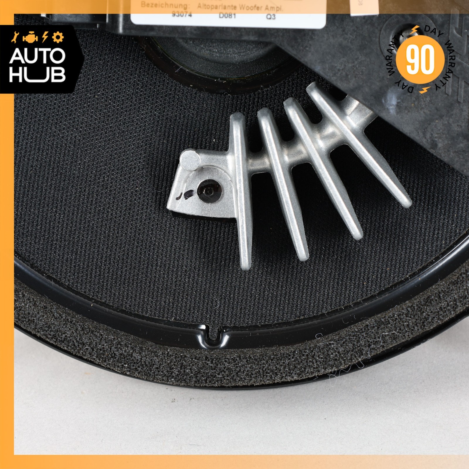 03-19 Maserati Granturismo Rear Bose Subwoofer Sub Woofer Sound Speaker OEM
