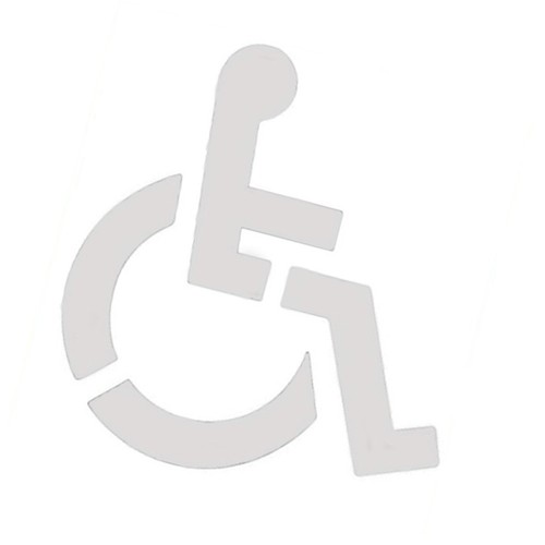 36 Inch Stencil for Marking Clear and For Precise Disabled Parking Lines - Picture 7 of 7