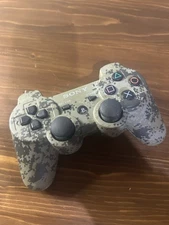 Sony PlayStation 3 PS3 DualShock 3 Controller Genuine OEM Urban Camouflage Used