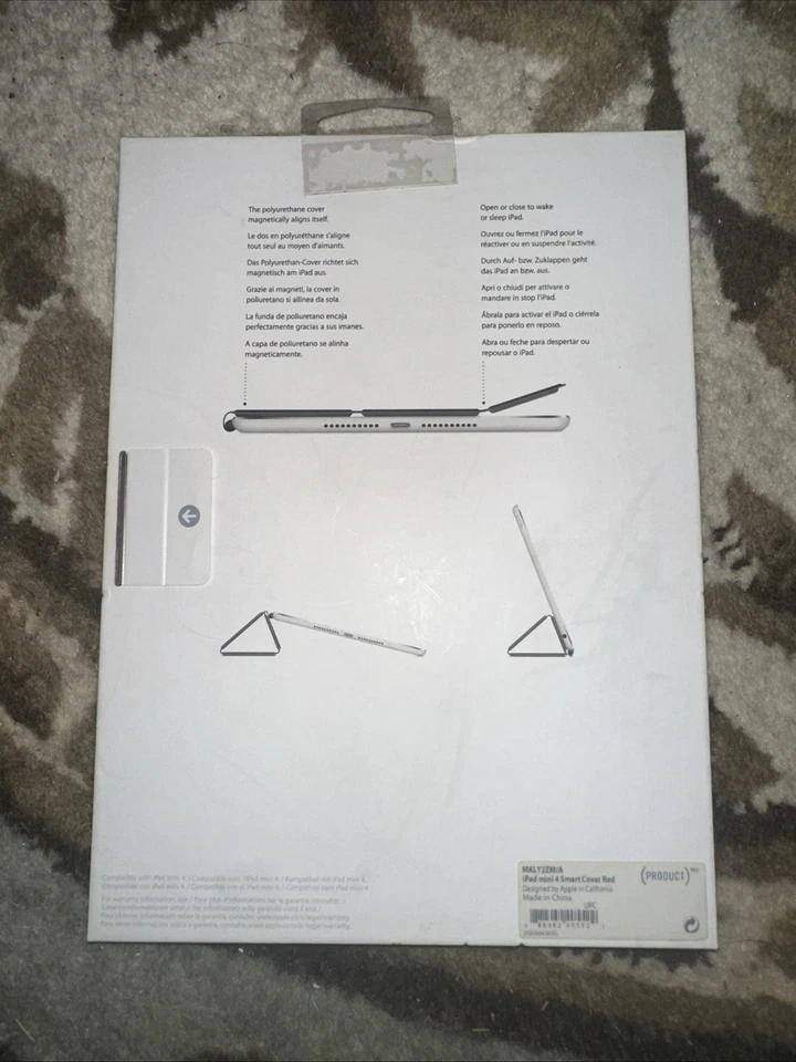 Apple iPad Mini 4 Product Red Smart Cover - Image 2 of 2