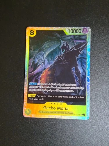 One Piece The Azure Sea's Seven - GECKO MORIA SR OP14-104 English CCG
