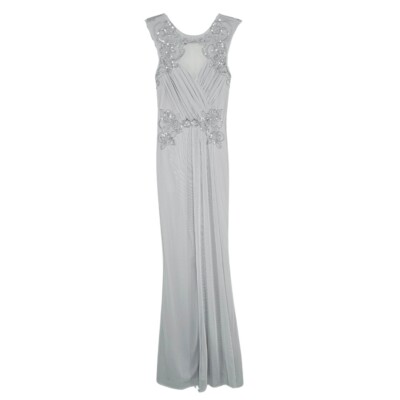 Lipsy London Maxi Dress Womens 0 Gray Sequin Floral Gown Cocktail Wedding Prom | eBay Lipsy London Maxi Dress Womens 0 Gray Sequin Floral Gown Cocktail Wedding Prom | eBay