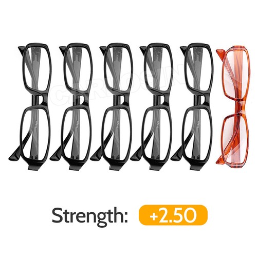 6 pairs Mens Ladies Magnifying Reading Glasses 1.0 1.5 2.0 2.5 3.0 3.5 4.0 AU - Picture 13 of 15