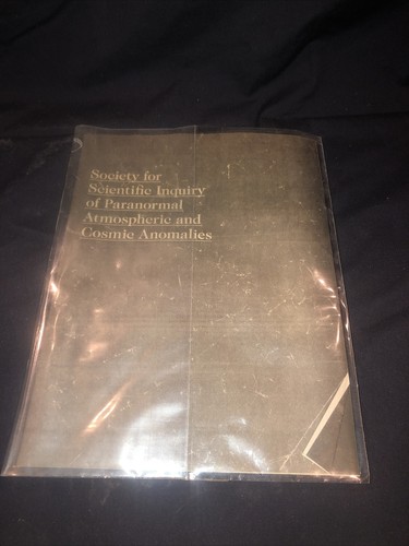 Society for Scientific Inquiry of Paranormal Atmospheric and cosmic Anomolies - Picture 1 of 5