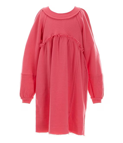 Chelsea & Violet Little Girl Quarter-Sleeve Oversized solid black shirt dress M - Picture 11 of 11