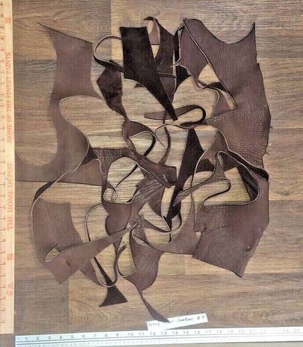 Deer, Elk, Bison Scrap Leather - Exotic Leathers - Crafting Leather - Picture 17 of 30