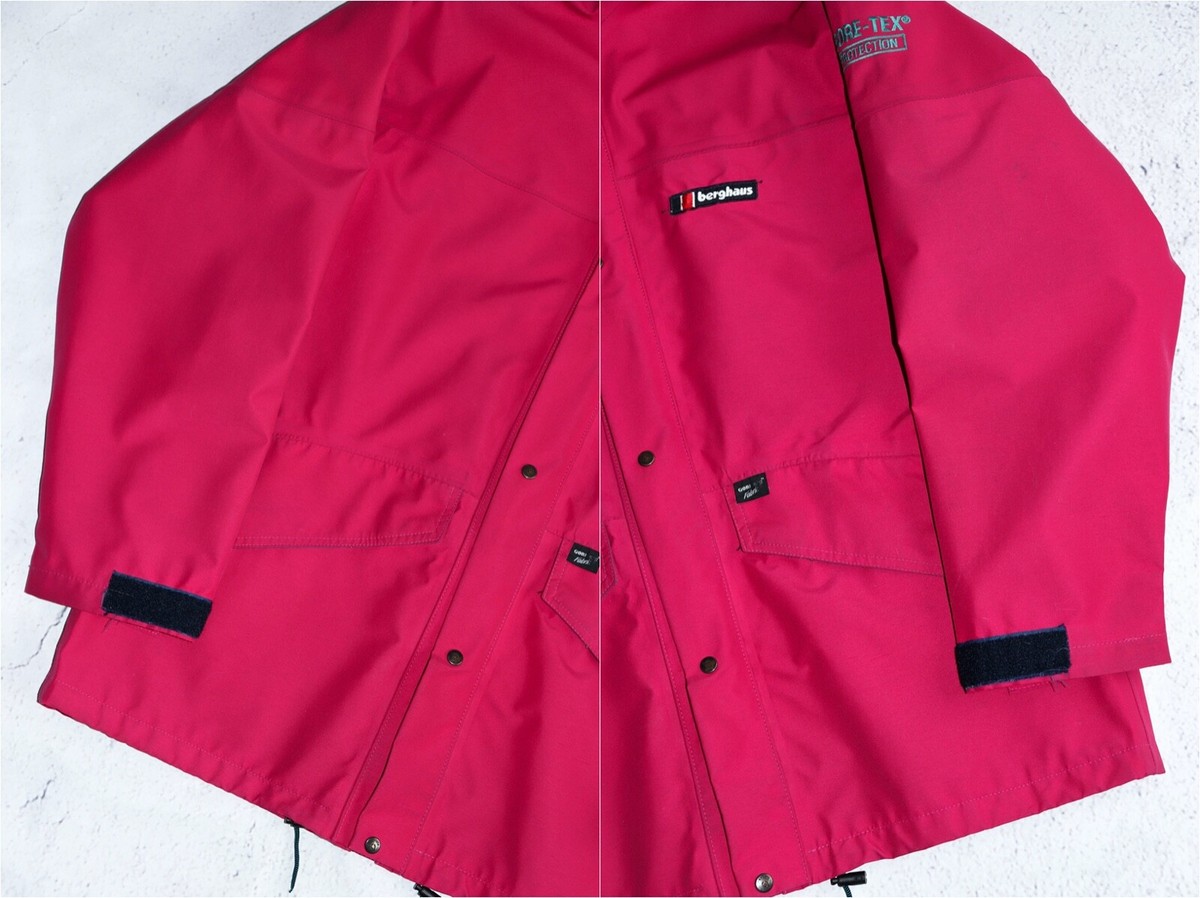 Men's Berghaus Corrado Vintage 90s Pink Gore-Tex Outdoor Men's Berghaus Corrado Vintage 90s Pink Gore-Tex Outdoor