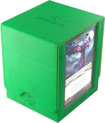 Squire Plus 100+ XL Convertible Green Gamegenic (New) Pokemon/Magic/TCG