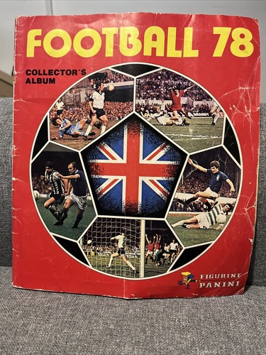 Panini Fußball 78 Sammler Album unvollständig Retro  - Bild 1 von 9