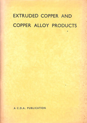 Extruded Copper and Copper Alloy Products (no. 59) by Unknown