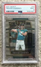 2021 Select Trevor Lawrence Concourse Rookie RC #43 PSA 9