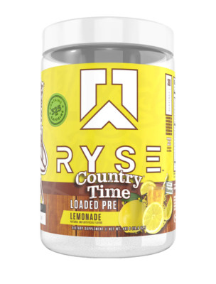 Ryse Supplements Loaded Pre Lemonade 441g / 30 serv 09/25 + Samples