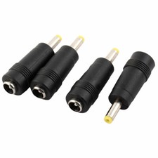 5.5 x 2.1mm Female to 4.0 x 1.7mm Male DC Power Adapter Connector 4pcs