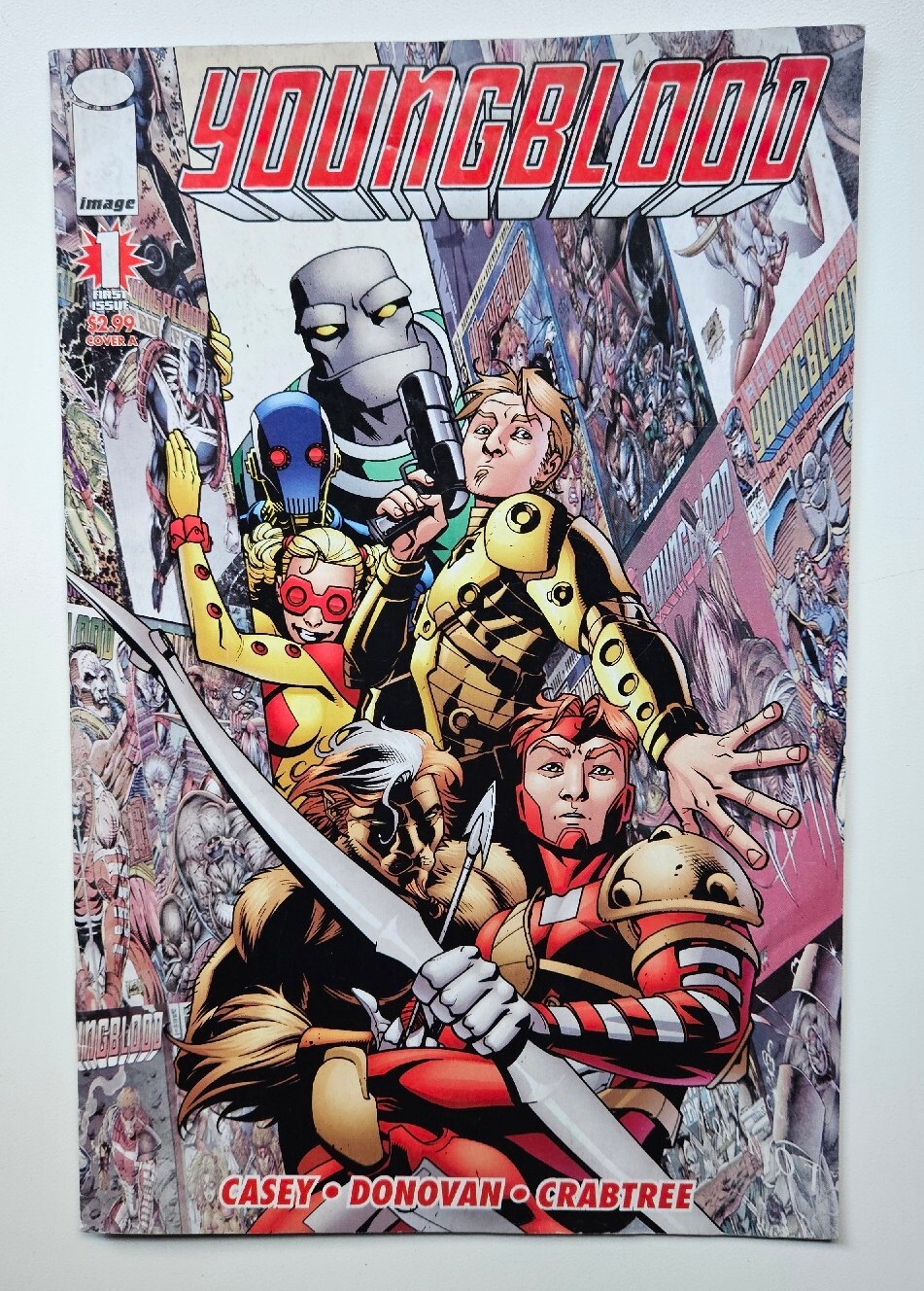 Vintage 1996 Image 1st Issue Cover-A YOUNGBLOOD Casey Donovan Crabtree