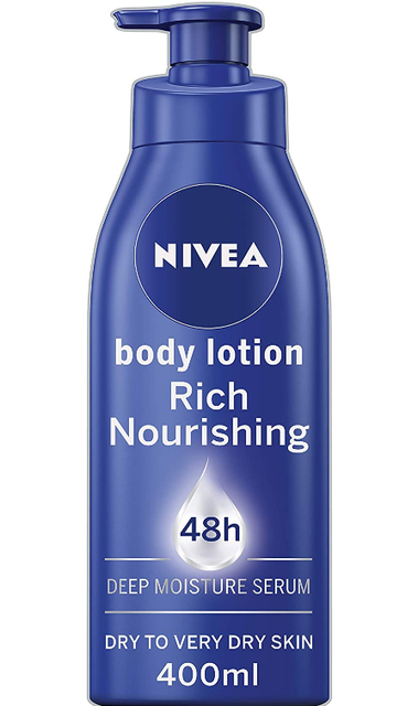nivea rich moisturising body lotion