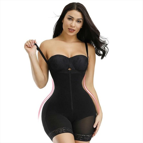 Damen Body Bauchkontrolle Fajas Colombianas Shapewear - Bild 1 von 14