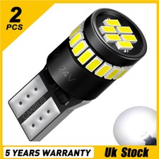 501 T10 Led Side Light White Bulbs Smd Car Canbus Error Free Xenon W5w 194 Bulb