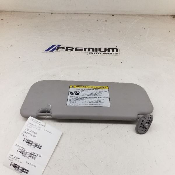 Passenger Right Sun Visor Without Sunroof Fits 18-20 ACCENT 577453