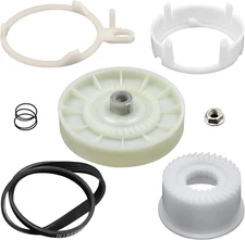 W10721967 Washer Pulley Clutch Kit, W10006384 Washer Drive Belt Replacement Kit 