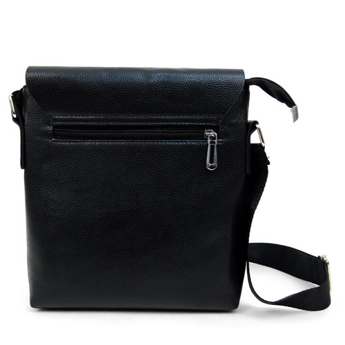 Borsa a tracolla donna Synthetis in pelle nera, di Westend - Foto 2 di 6