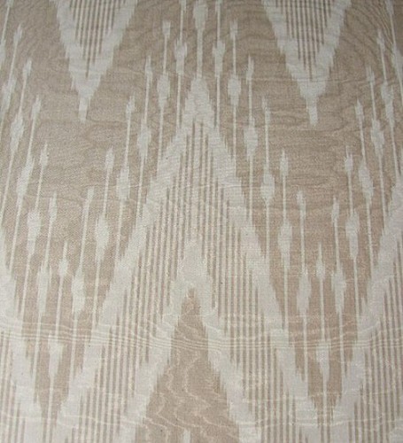 11 Yard HAND MADE UZBEK Natural SILK IKAT ADRAS FABRIC #135** - Picture 5 of 5