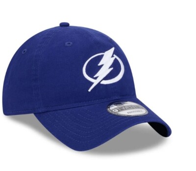Tampa Bay Lightning Cap NHL  New Era Kappe One Size 9TWENTY Flach