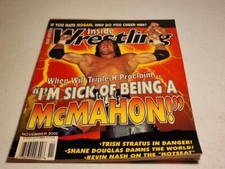 Inside Wrestling Magazine November 2000 Triple H Trish Stratus Shane Douglas