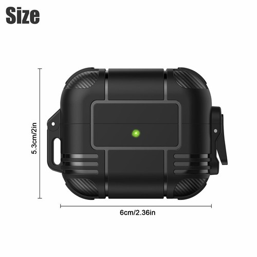 Armor For Apple AirPods1/2/3 Generation Earphones Protector CaseCover Shockproof - Picture 10 of 18