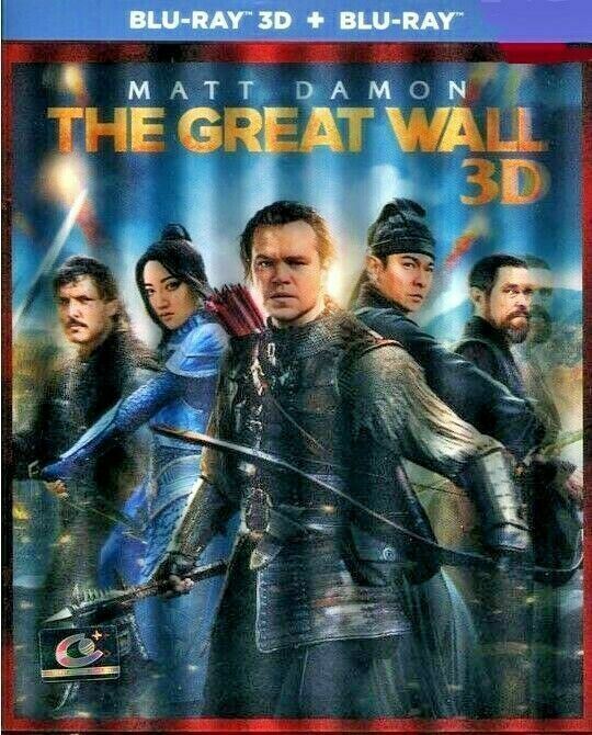 The Great Wall (2016) Limited Lenticular Blu-ray Region Free