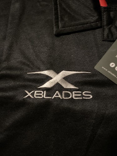 XBlades Major-League Rugby MLR Polo Golf Shirt Men’s Medium Black NWT - Picture 4 of 10